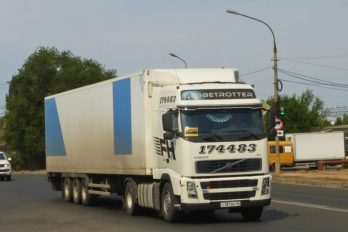 Оренбургская область, № У 387 ВЕ 56 — Volvo ('2002) FH12.480