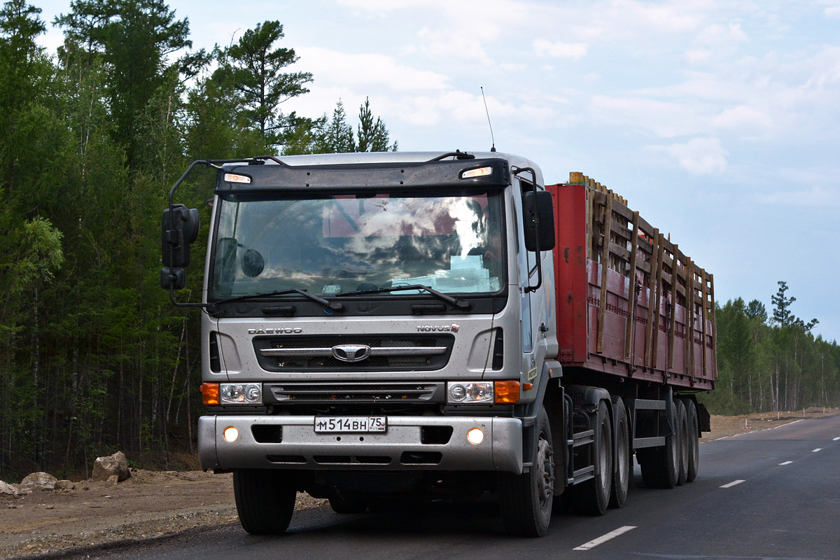 Забайкальский край, № М 514 ВН 75 — Daewoo Novus