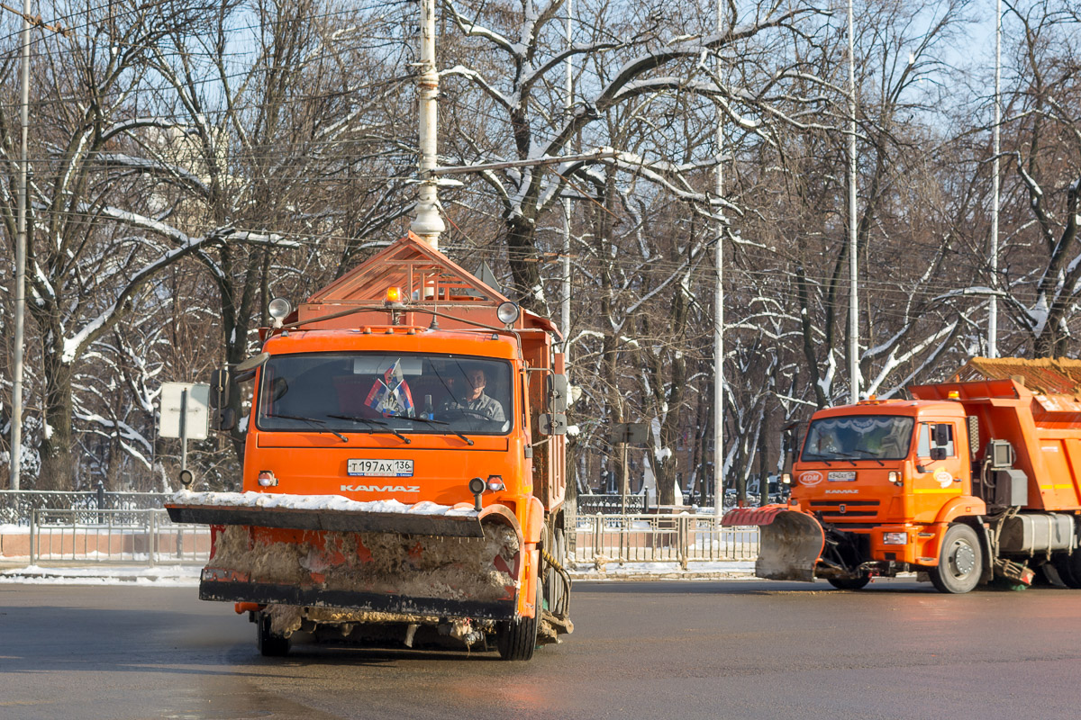 Воронежская область, № Т 197 АХ 136 — КамАЗ-65115-42