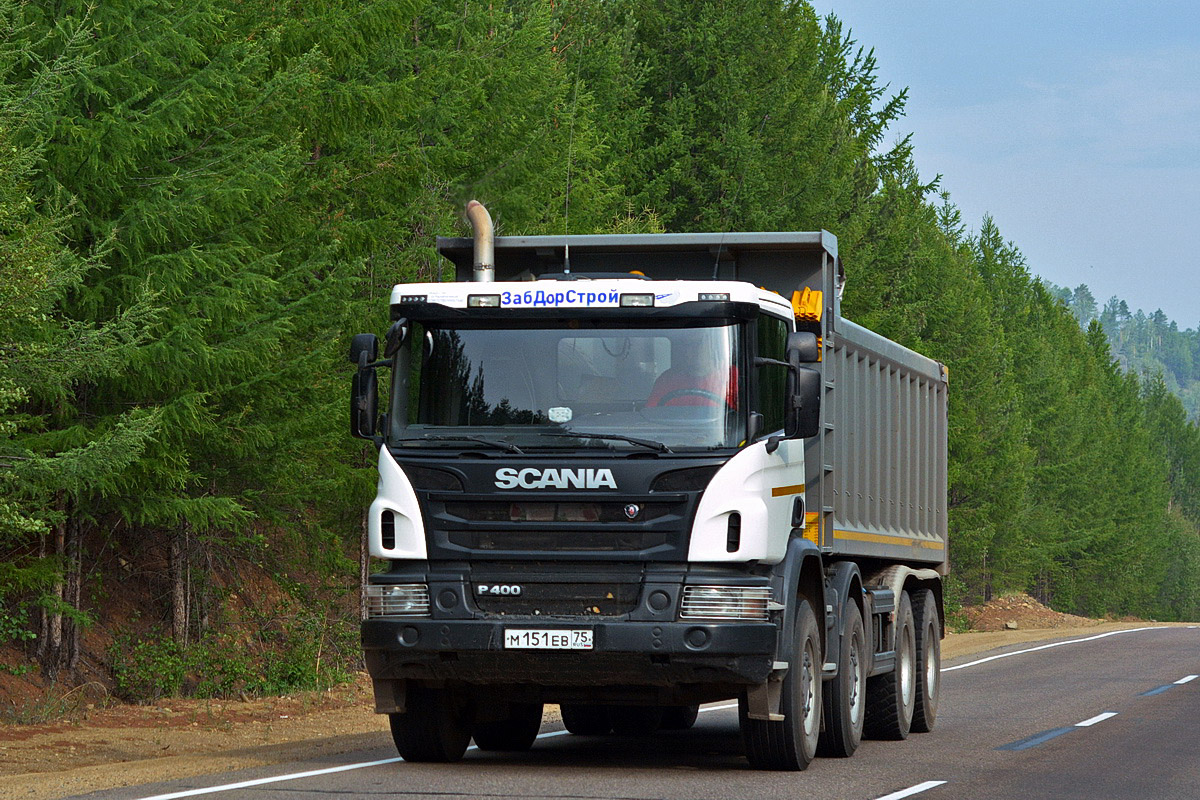 Забайкальский край, № М 151 ЕВ 75 — Scania ('2011) P400
