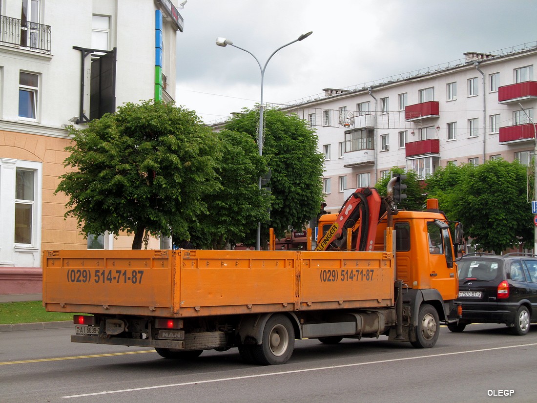 Витебская область, № АІ 6639-2 — MAN L2000 (общая модель)