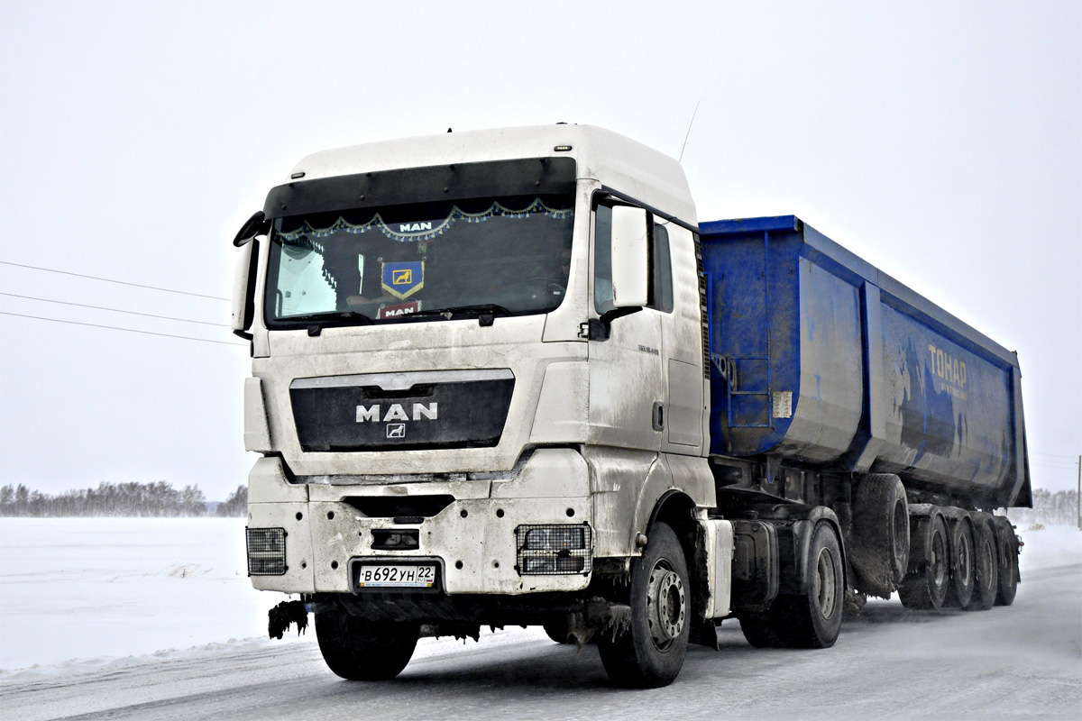 Алтайский край, № В 692 УН 22 — MAN TGX ('2007) 18.440