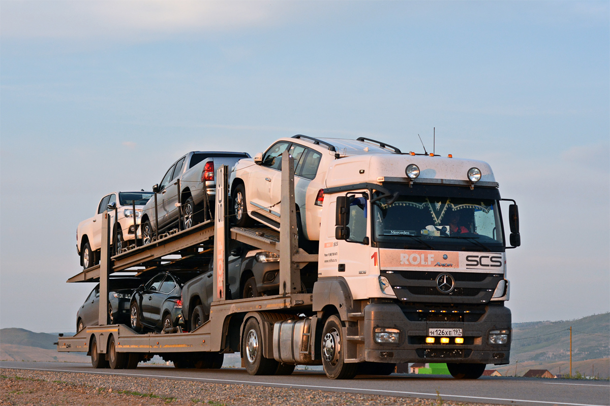 Москва, № Н 126 ХЕ 197 — Mercedes-Benz Axor 1836