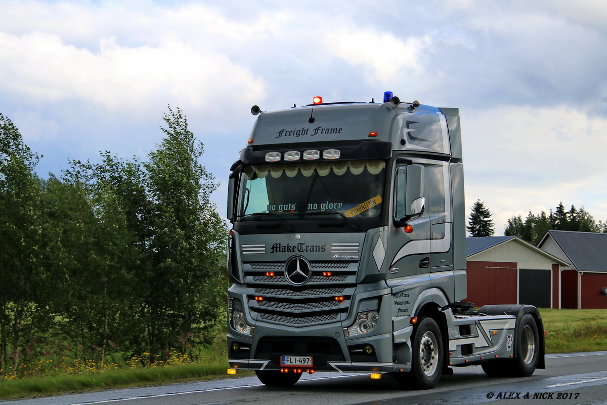 Финляндия, № FLI-497 — Mercedes-Benz Actros ('2011) 1851