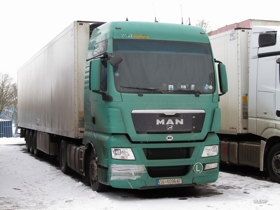 Северная Македония, № SK 6096 AF — MAN TGX ('2007) 18.440