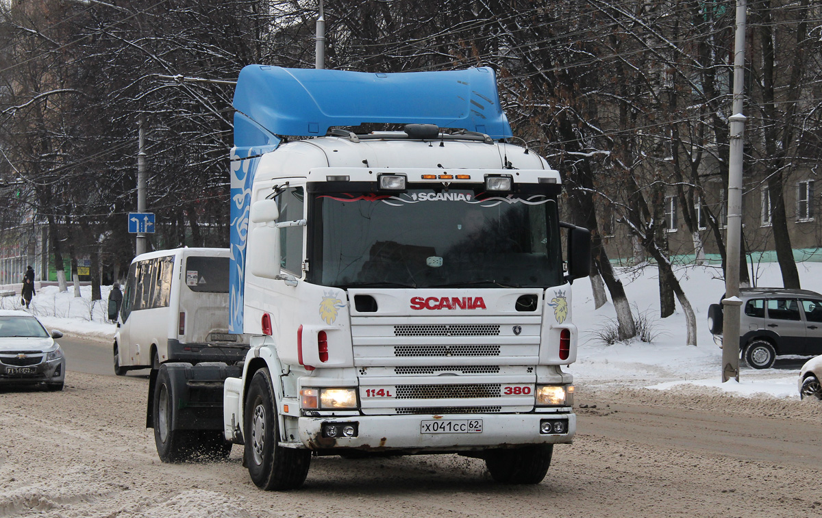 Рязанская область, № Х 041 СС 62 — Scania ('1996) P114L