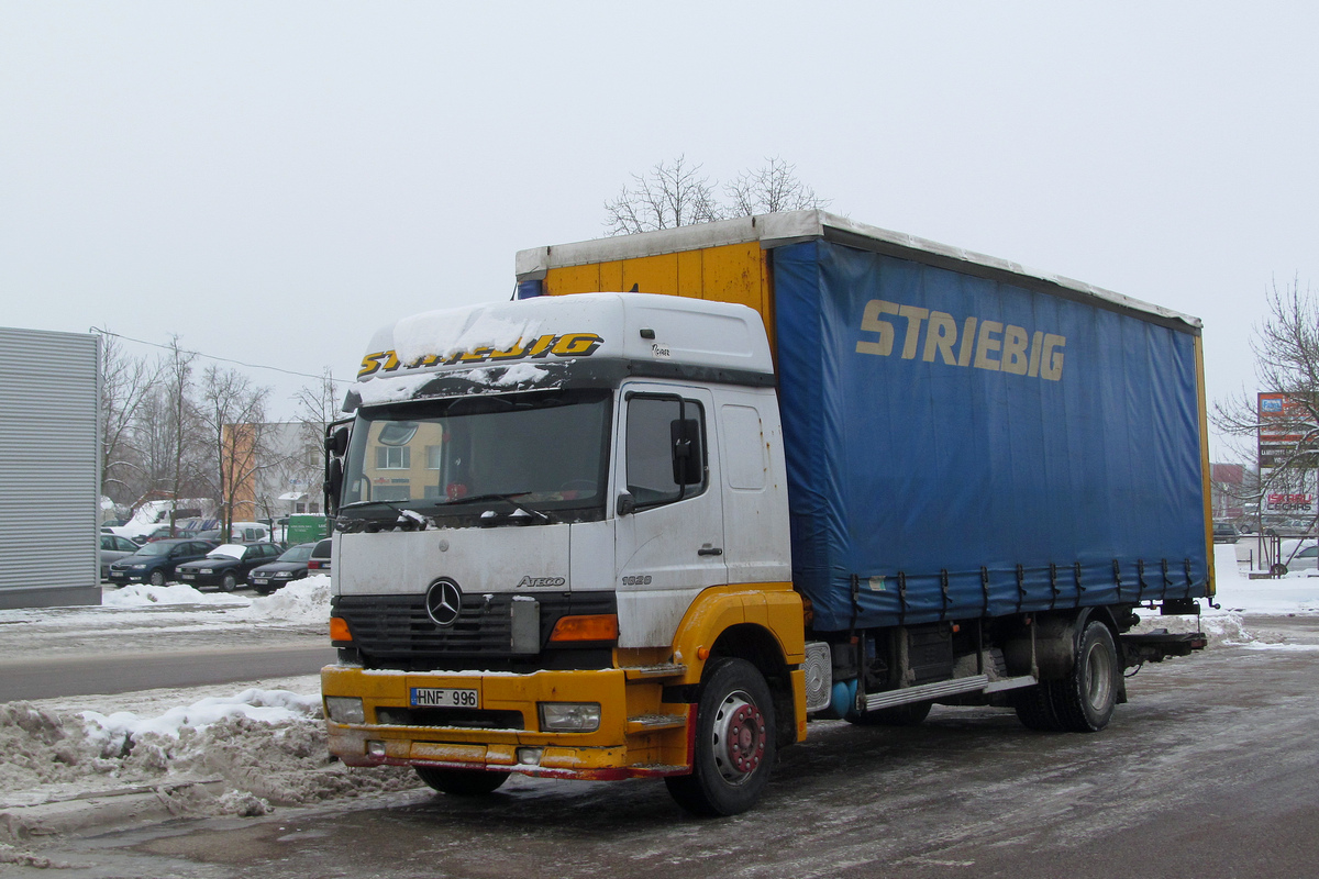 Литва, № HNF 996 — Mercedes-Benz Atego 1828