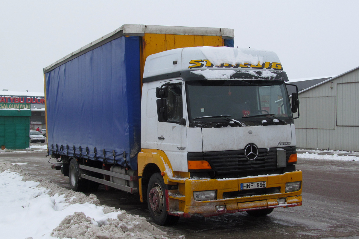 Литва, № HNF 996 — Mercedes-Benz Atego 1828