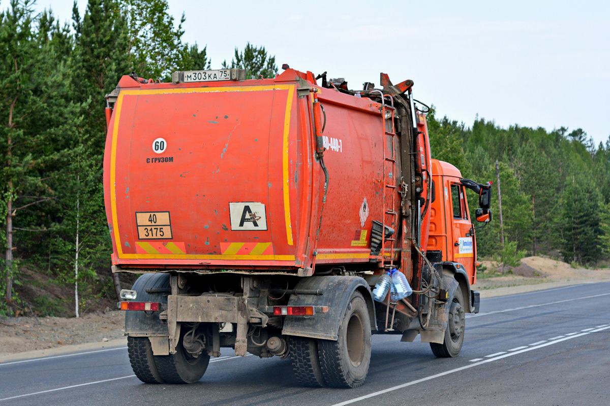 Забайкальский край, № М 303 КА 75 — КамАЗ-43255-A3