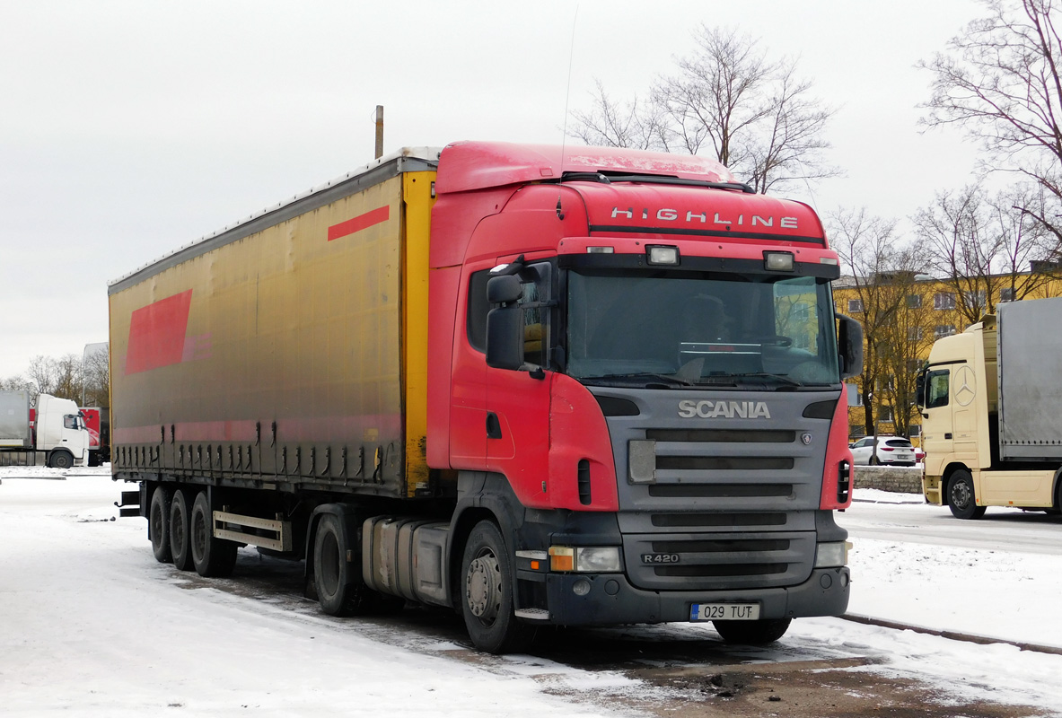 Эстония, № 029 TUT — Scania ('2004) R420