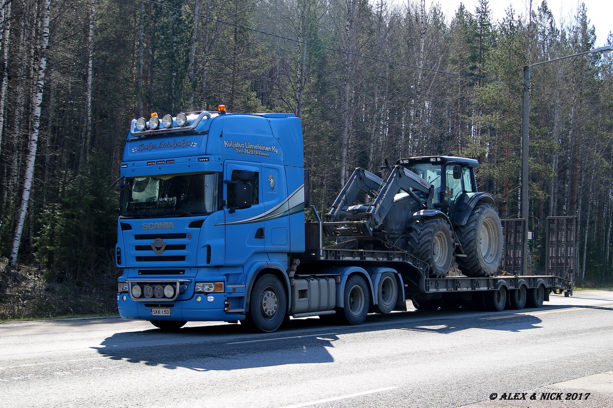 Финляндия, № SKK-150 — Scania ('2004) R500