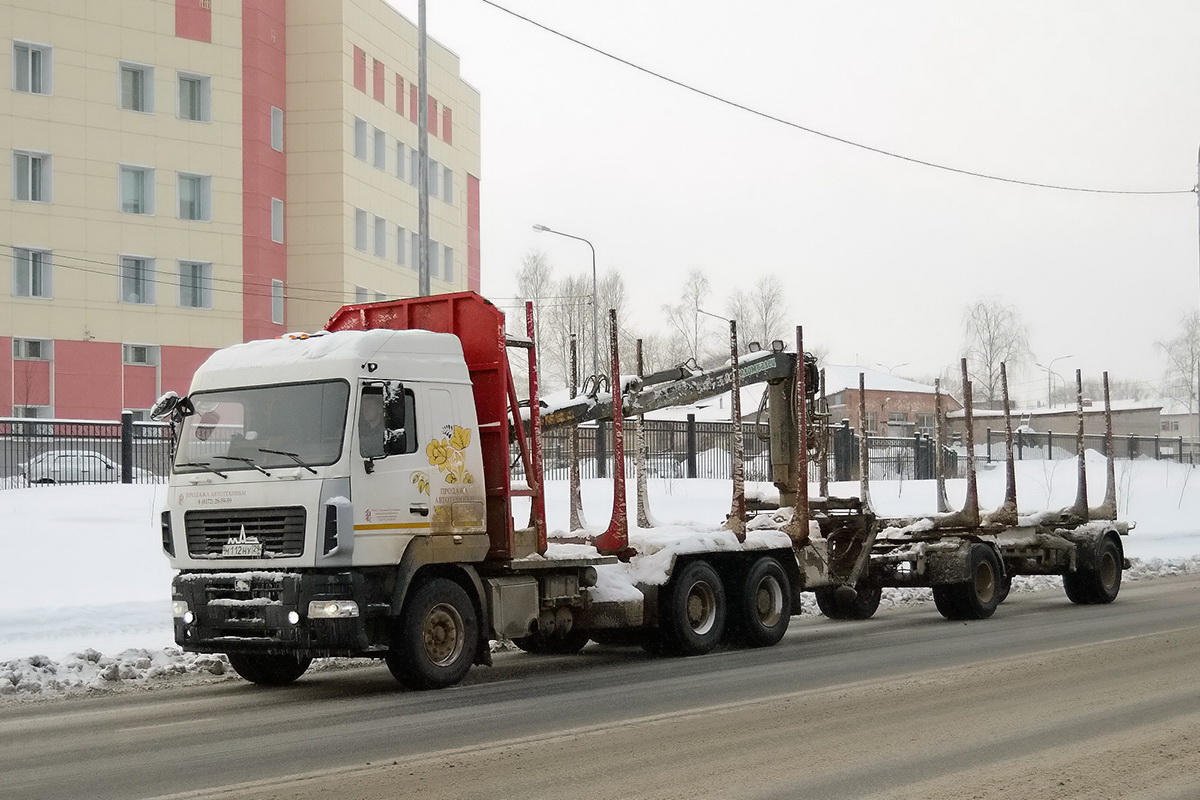 Архангельская область, № М 112 НУ 29 — МАЗ-631219