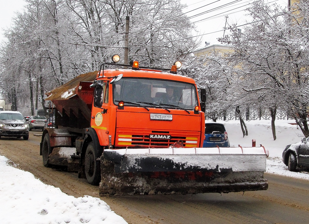 Калужская область, № Н 743 РВ 40 — КамАЗ-43253-A3