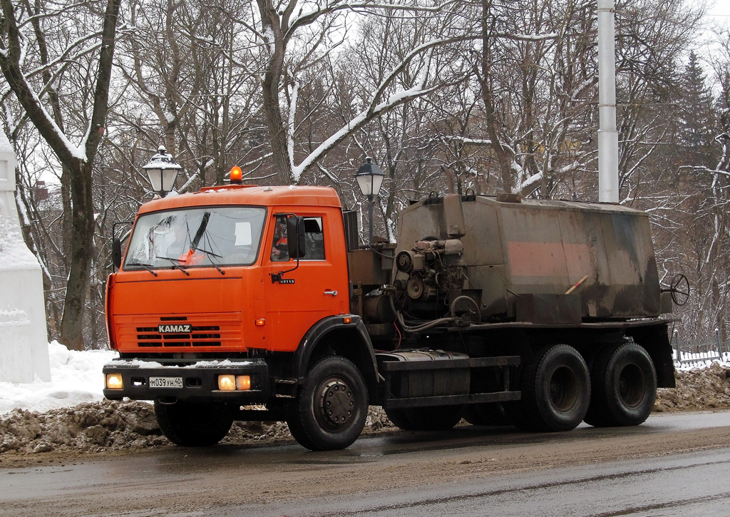 Калужская область, № М 039 УН 40 — КамАЗ-65115-N3