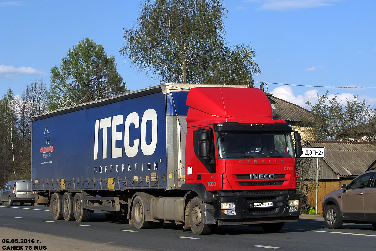 Нижегородская область, № 003 — IVECO Stralis ('2007) 350