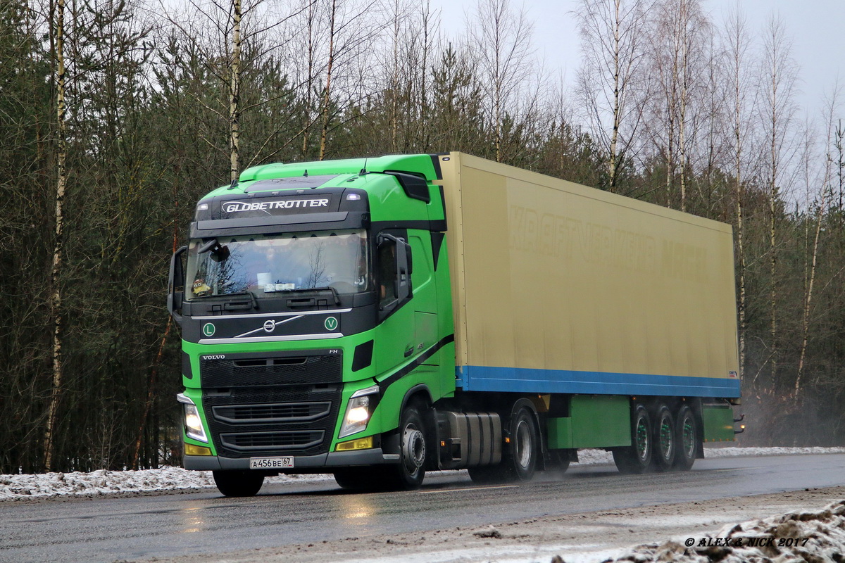 Смоленская область, № А 456 ВЕ 67 — Volvo ('2012) FH.460