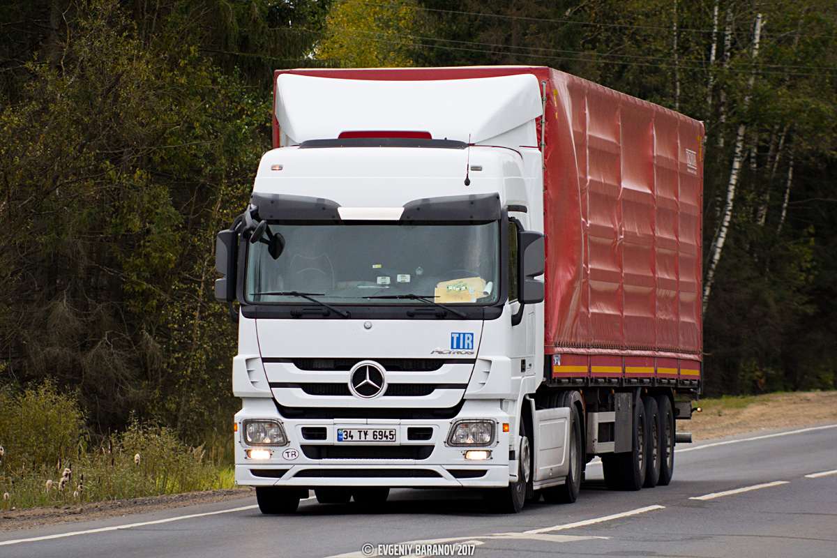 Турция, № 34 TY 6945 — Mercedes-Benz Actros ('2009) 1844