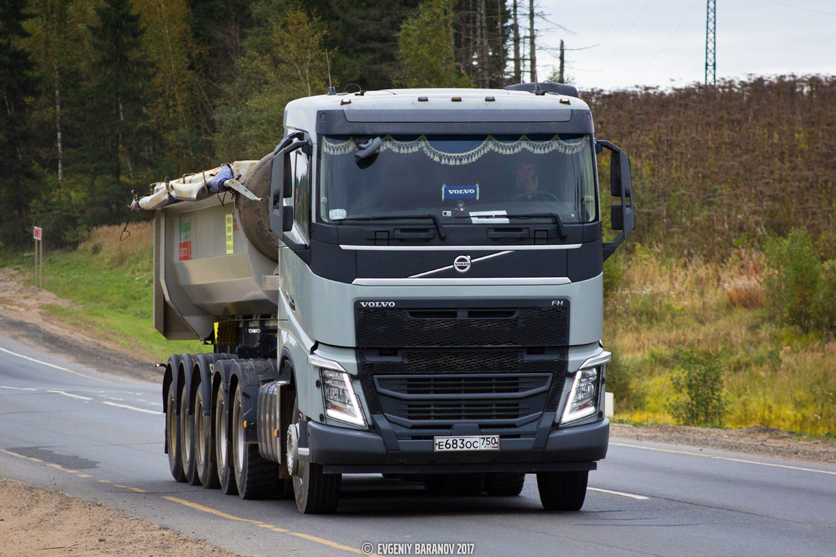 Московская область, № Е 683 ОС 750 — Volvo ('2012) FH.420