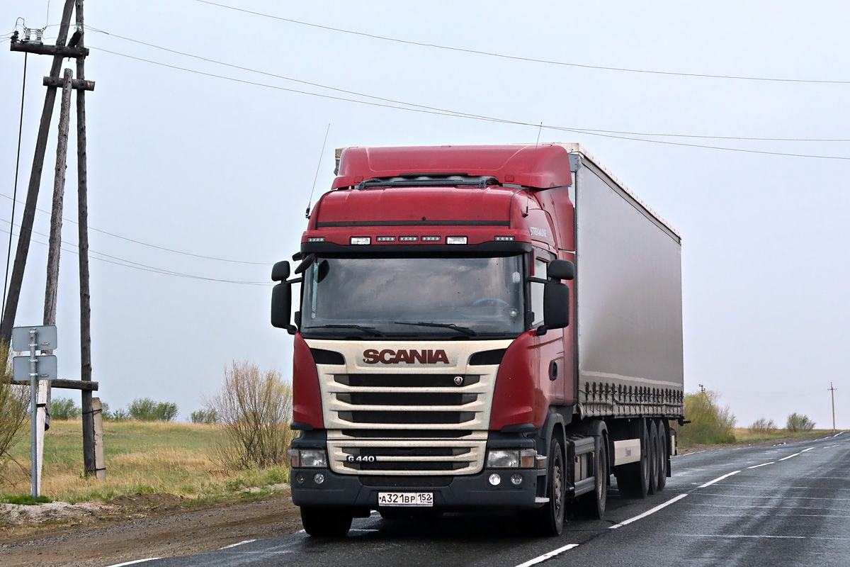 Нижегородская область, № А 321 ВР 152 — Scania ('2013) G440