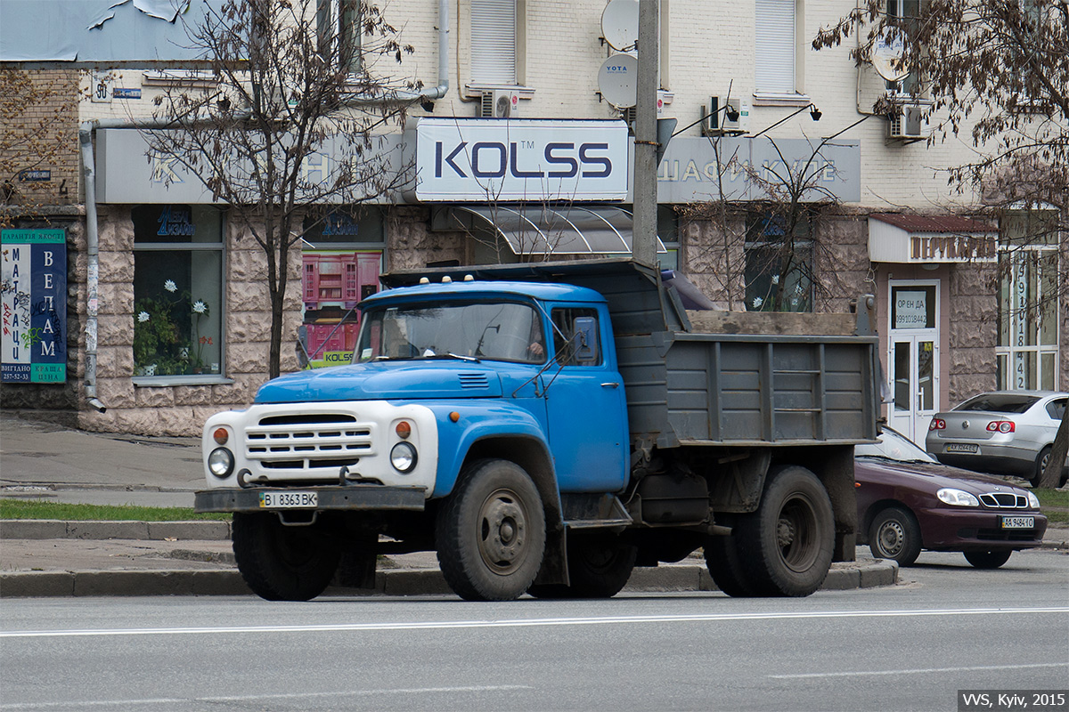 Полтавская область, № ВІ 8363 ВК — ЗИЛ-495810