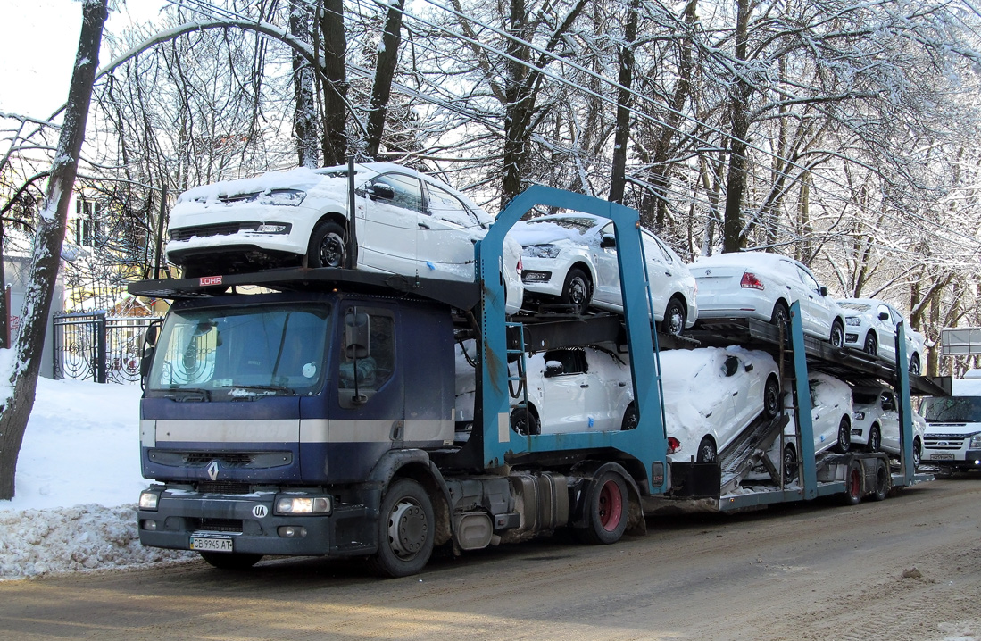 Черниговская область, № CB 9945 AT — Renault Premium ('1996)