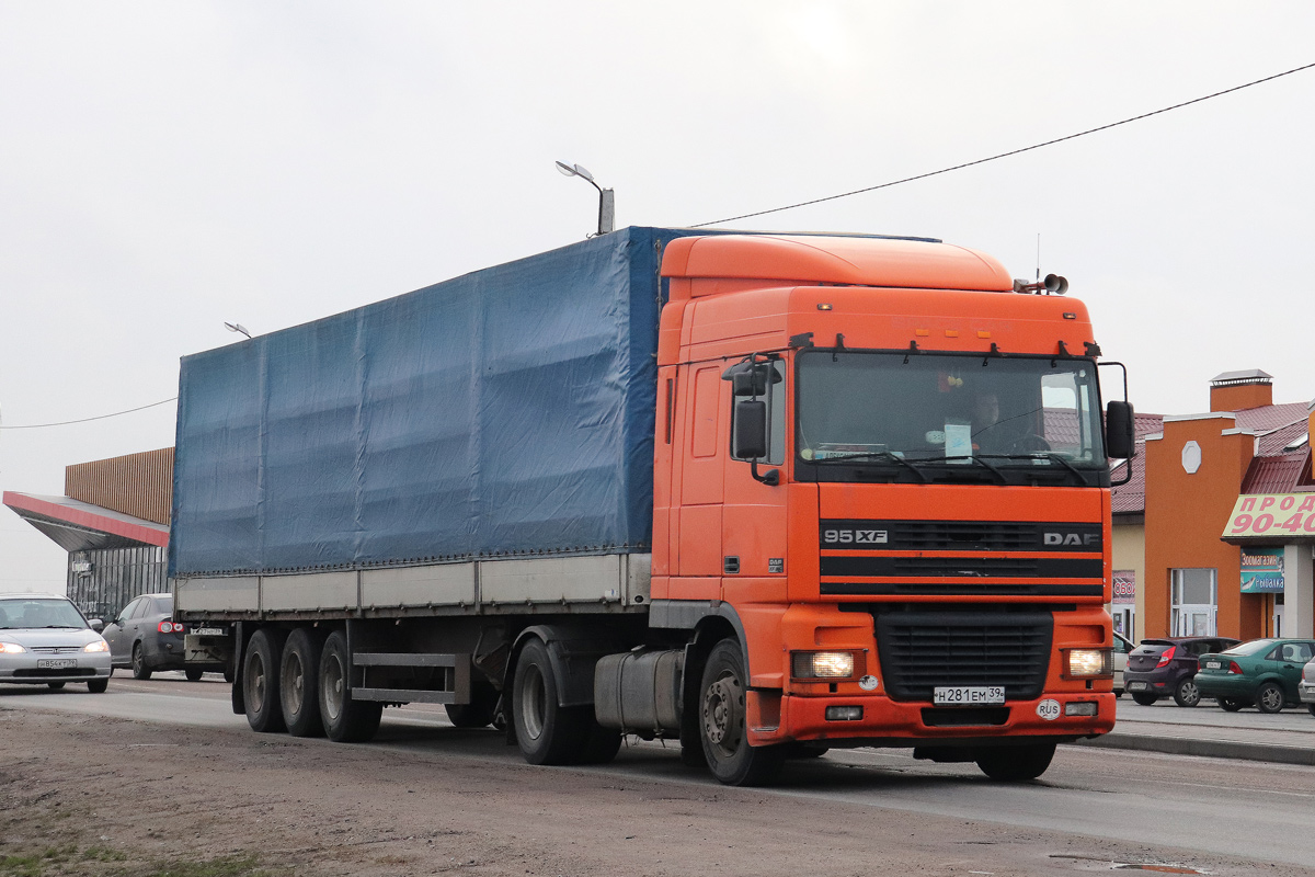 Калининградская область, № Н 281 ЕМ 39 — DAF 95XF FT