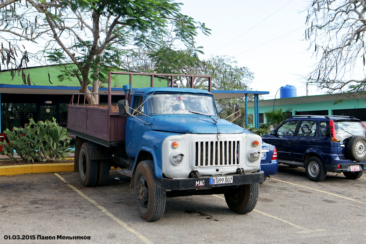 Куба, № B 099 807 — ГАЗ-53-62