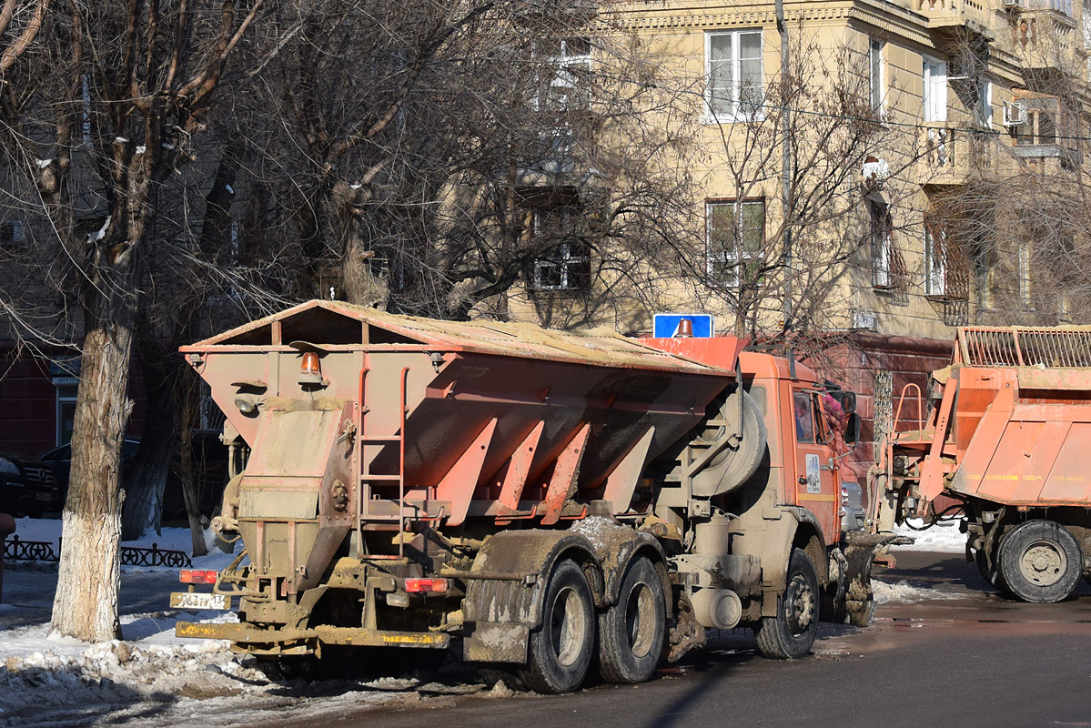 Волгоградская область, № В 963 ТУ 134 — КамАЗ-65115-62