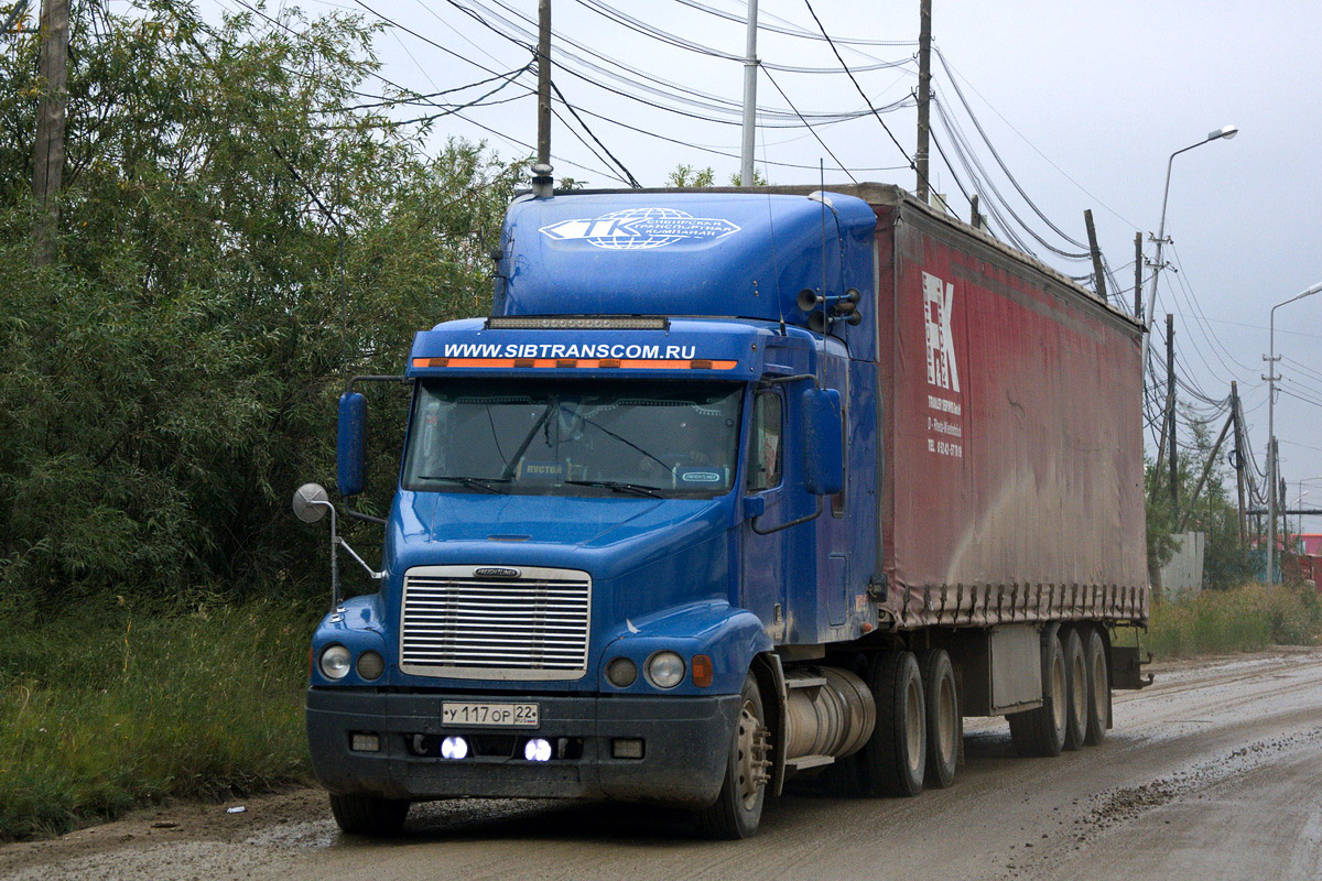 Алтайский край, № У 117 ОР 22 — Freightliner Century Class