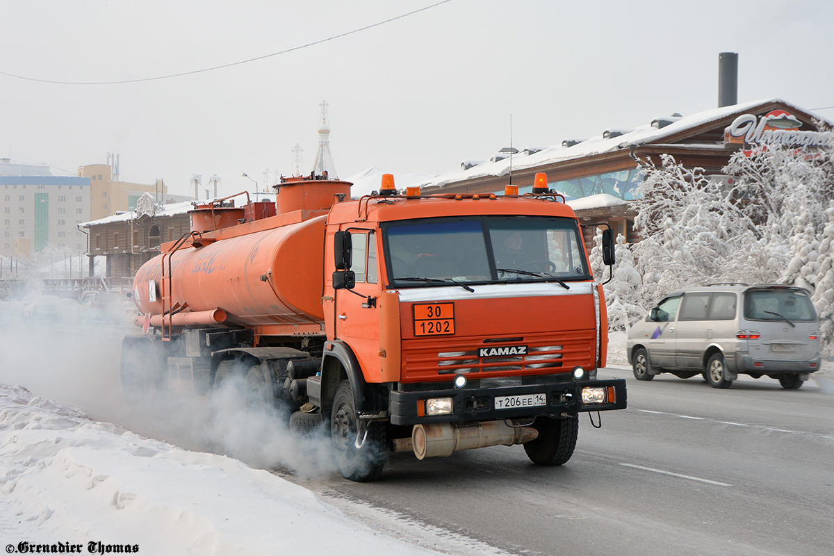 Саха (Якутия), № Т 206 ЕЕ 14 — КамАЗ-54115-15 [54115R]