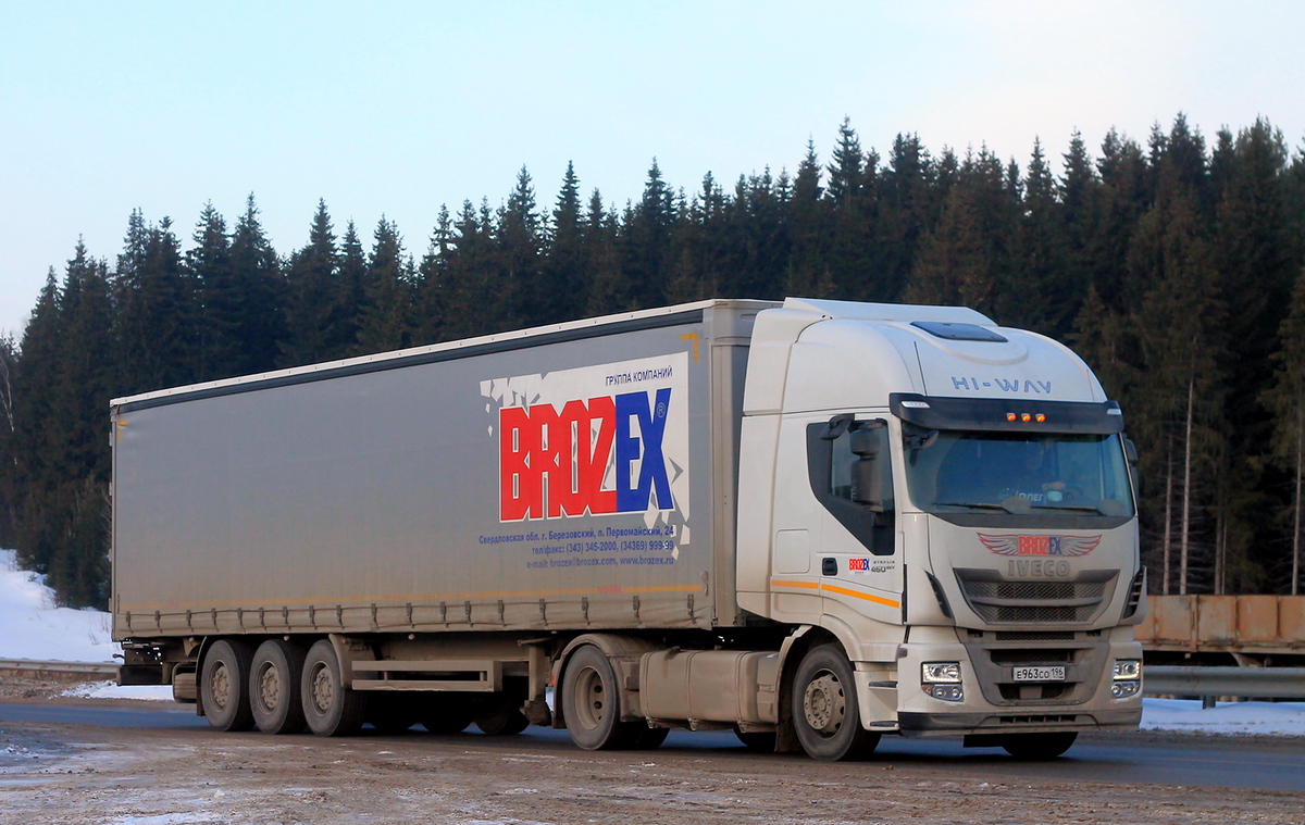 Свердловская область, № Е 963 СО 196 — IVECO Stralis ('2012) 460