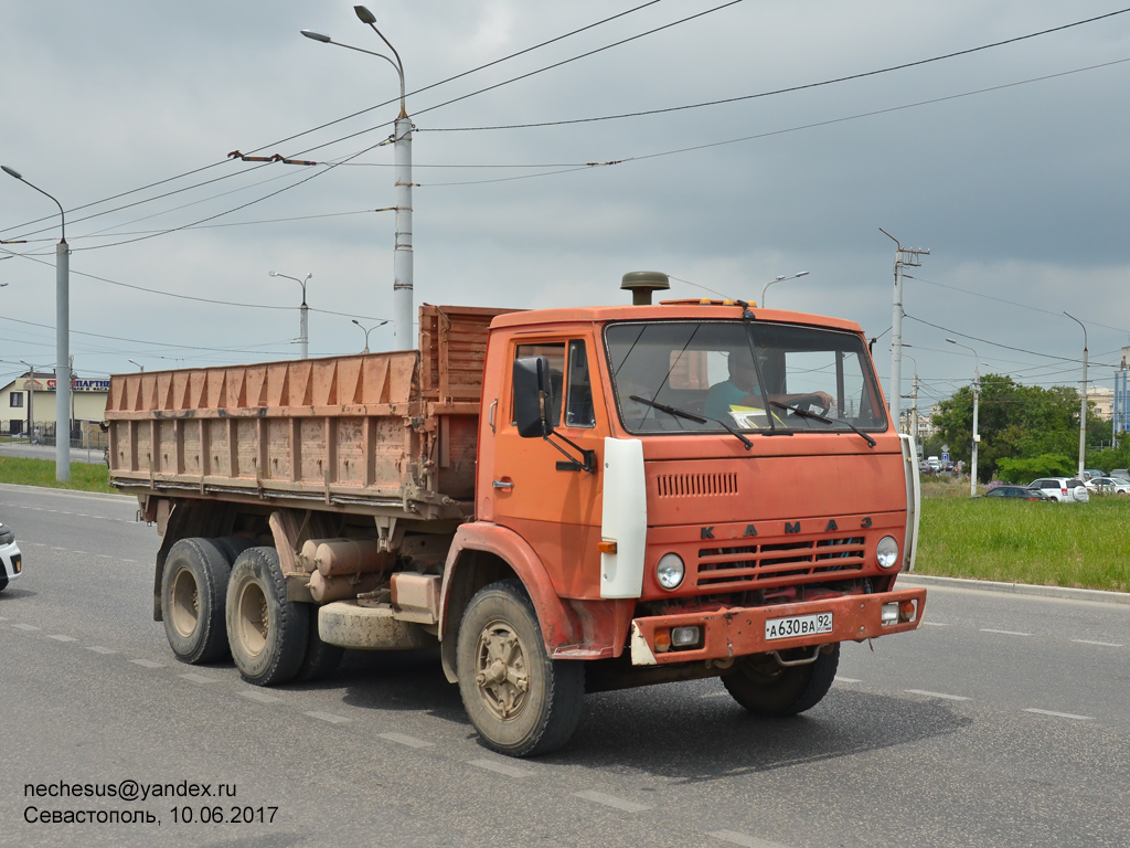 Севастополь, № А 630 ВА 92 — КамАЗ-5320