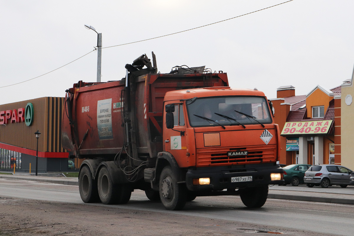 Калининградская область, № О 987 ХЕ 39 — КамАЗ-65115 (общая модель)