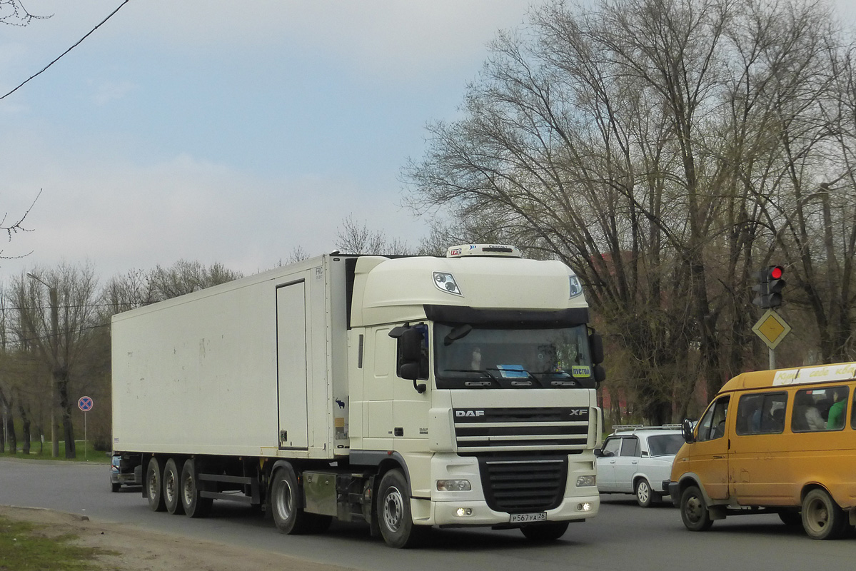 Ставропольский край, № Р 567 УА 26 — DAF XF105 FT