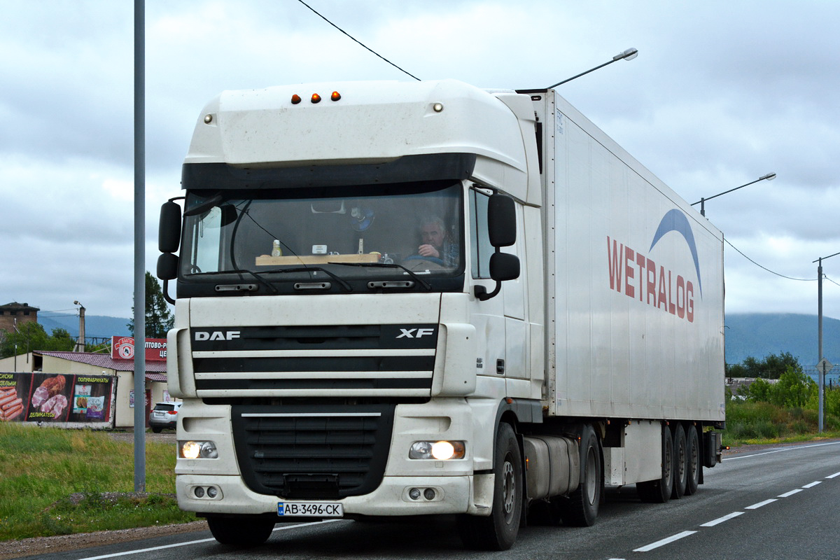 Винницкая область, № AB 3496 CK — DAF XF105 FT