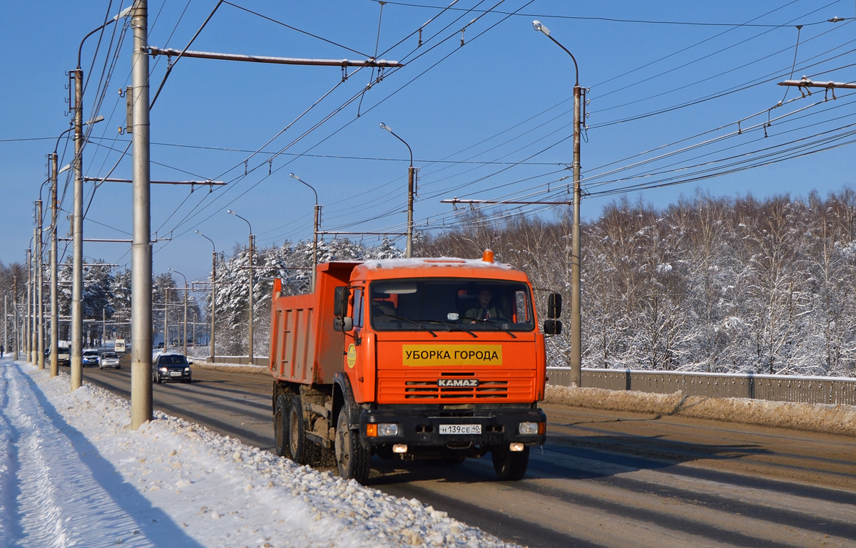 Калужская область, № Н 139 СЕ 40 — КамАЗ-65115-62