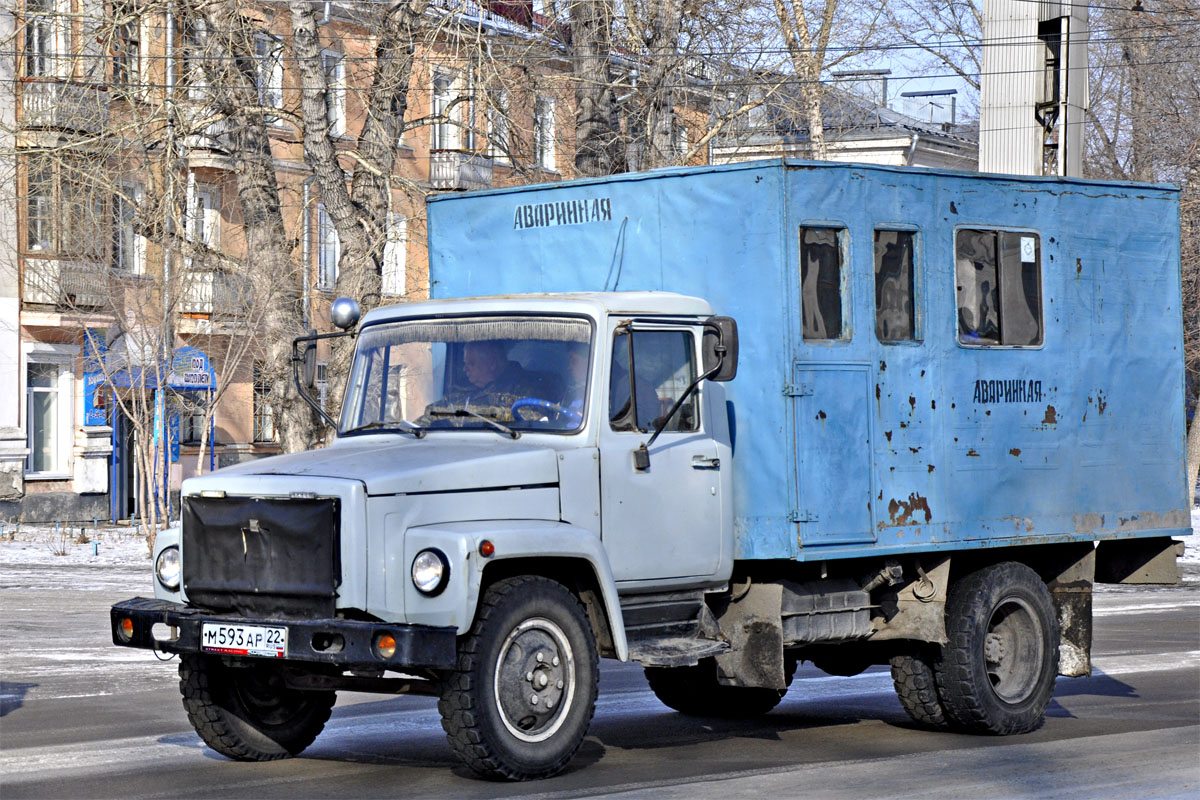 Алтайский край, № М 593 АР 22 — ГАЗ-3307