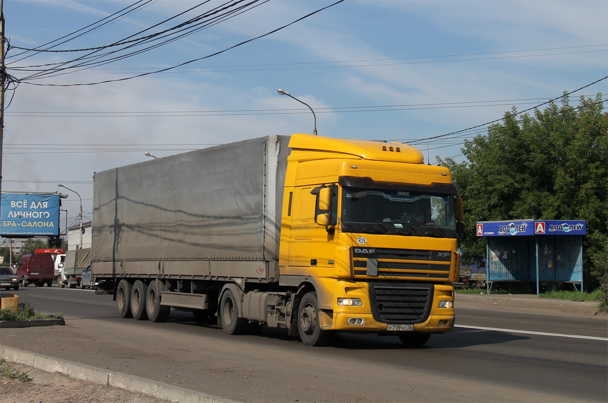 Ставропольский край, № У 719 УС 26 — DAF XF105 FT