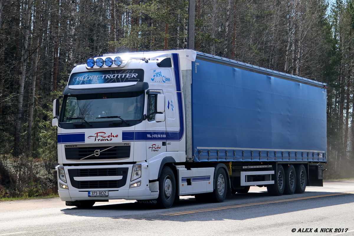 Эстония, № 373 BDZ — Volvo ('2008) FH.460