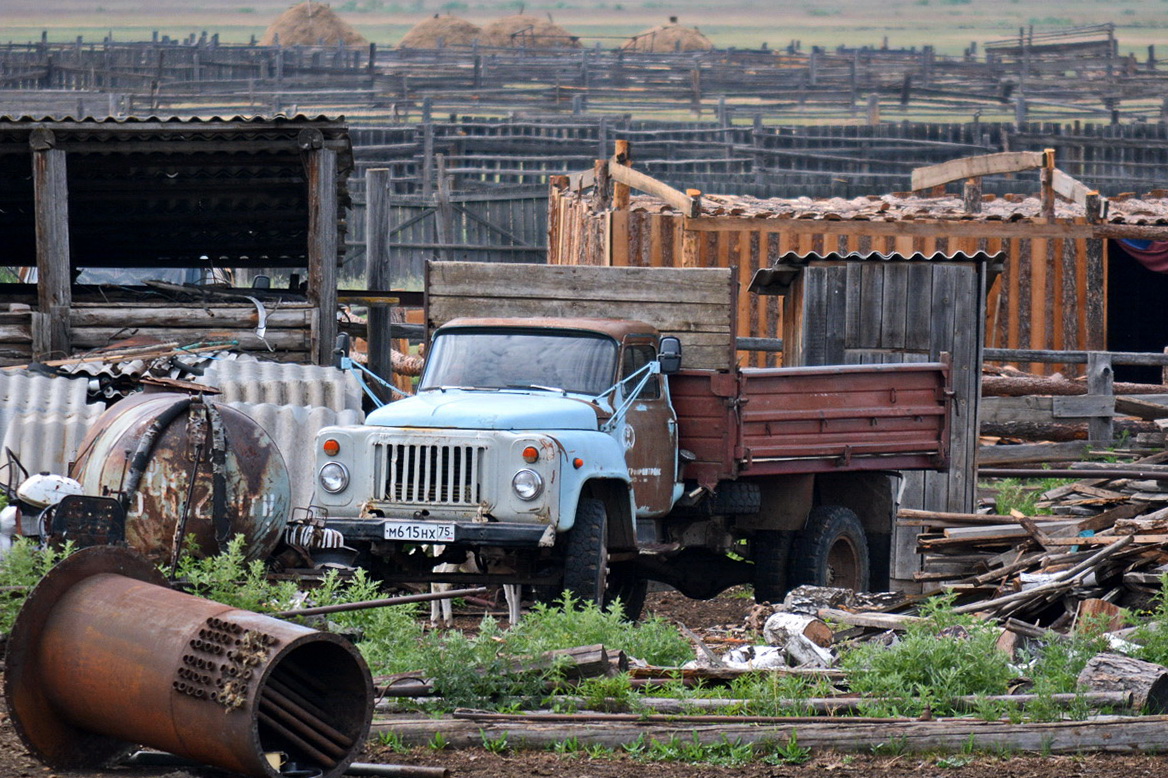 Забайкальский край, № М 615 НХ 75 — ГАЗ-53-14, ГАЗ-53-14-01