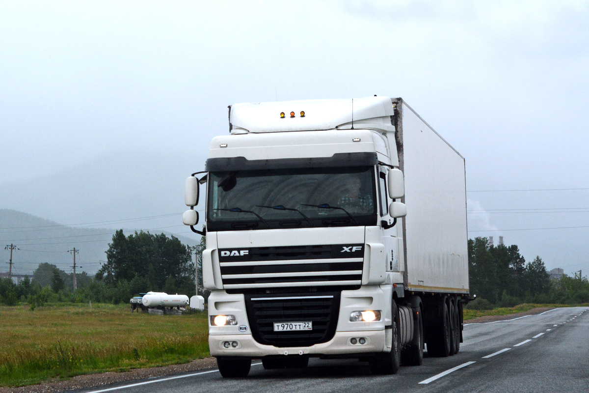 Алтайский край, № Т 970 ТТ 22 — DAF XF105 FT