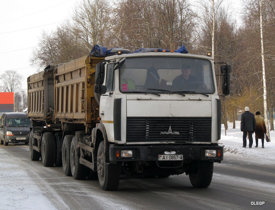 Гродненская область, № АІ 0857-4 — МАЗ-5516 (общая модель)