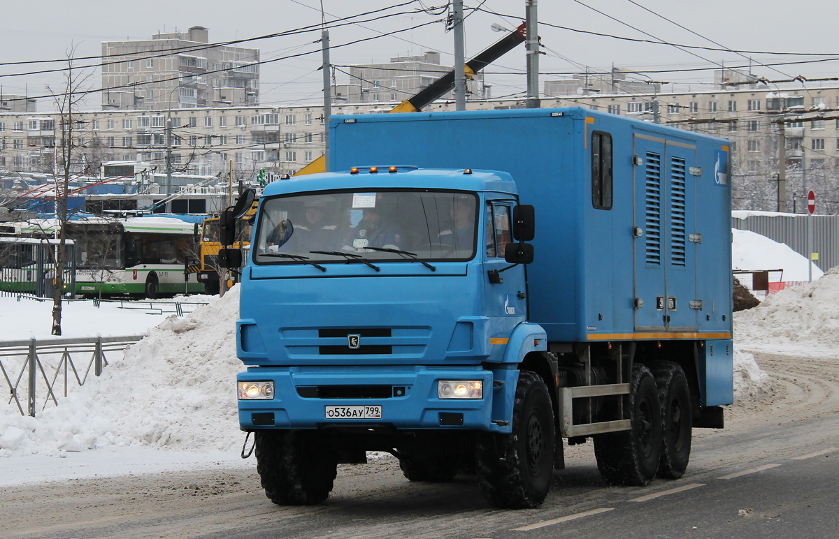 Москва, № О 536 АУ 799 — КамАЗ-43118 (общая модель)