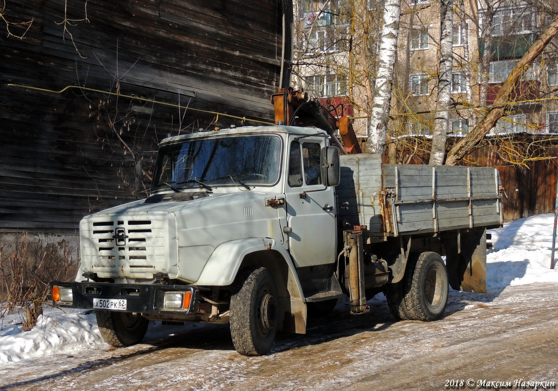 Рязанская область, № Х 502 РК 62 — ЗИЛ-433360