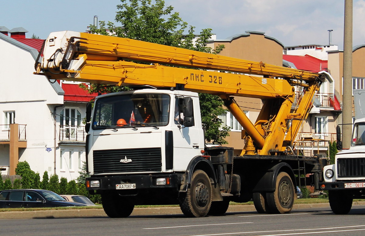 Могилёвская область, № АА 7087-6 — МАЗ-5337 (общая модель)