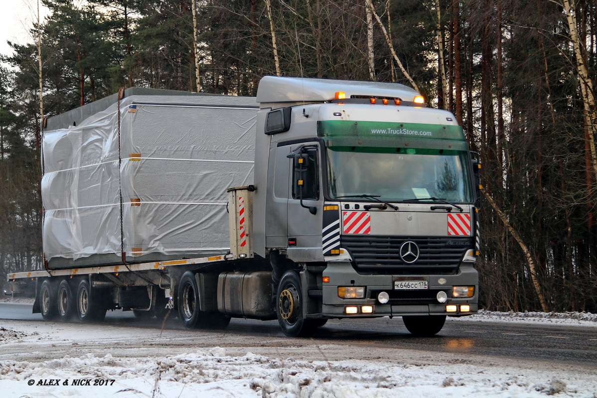 Санкт-Петербург, № К 646 СС 178 — Mercedes-Benz Actros ('1997)