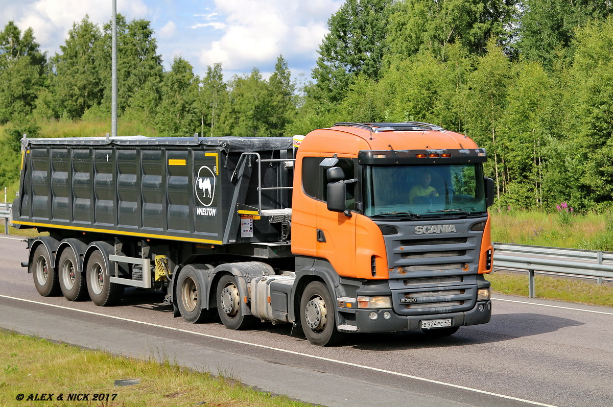 Ленинградская область, № В 924 РС 47 — Scania ('2004) R380