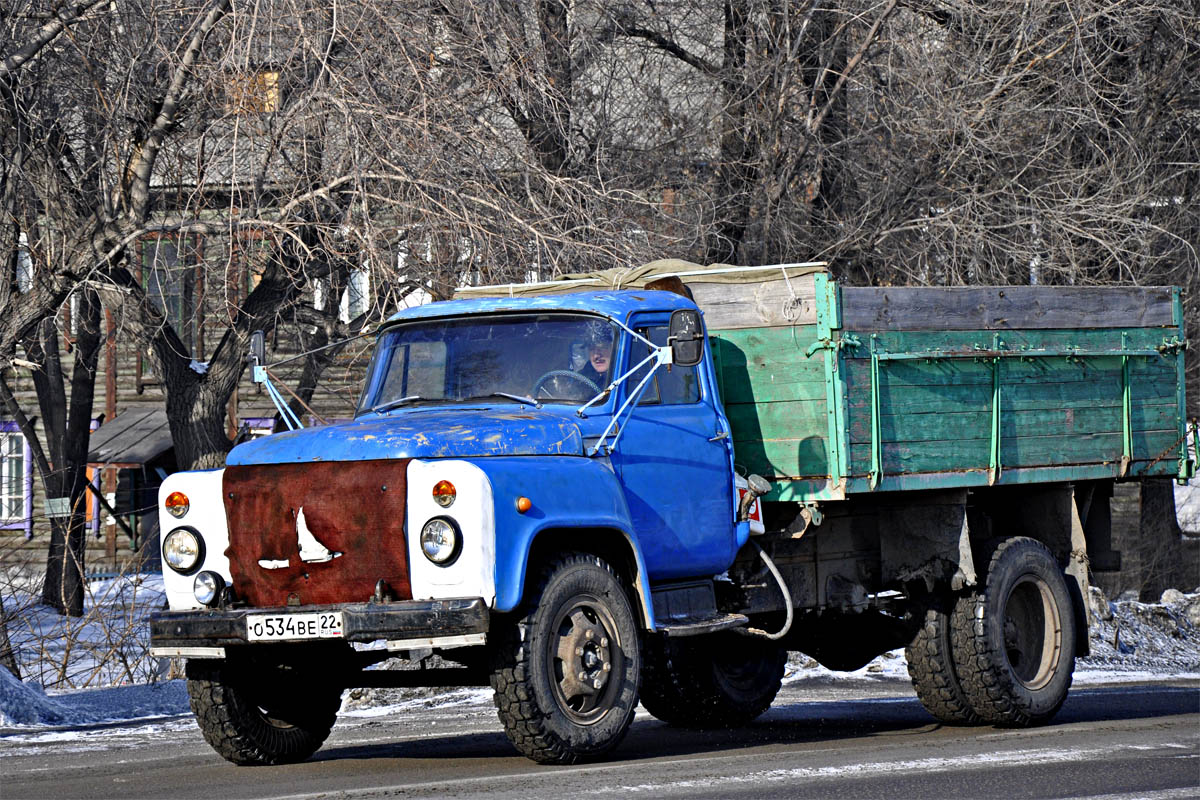 Алтайский край, № О 534 ВЕ 22 — ГАЗ-52-01