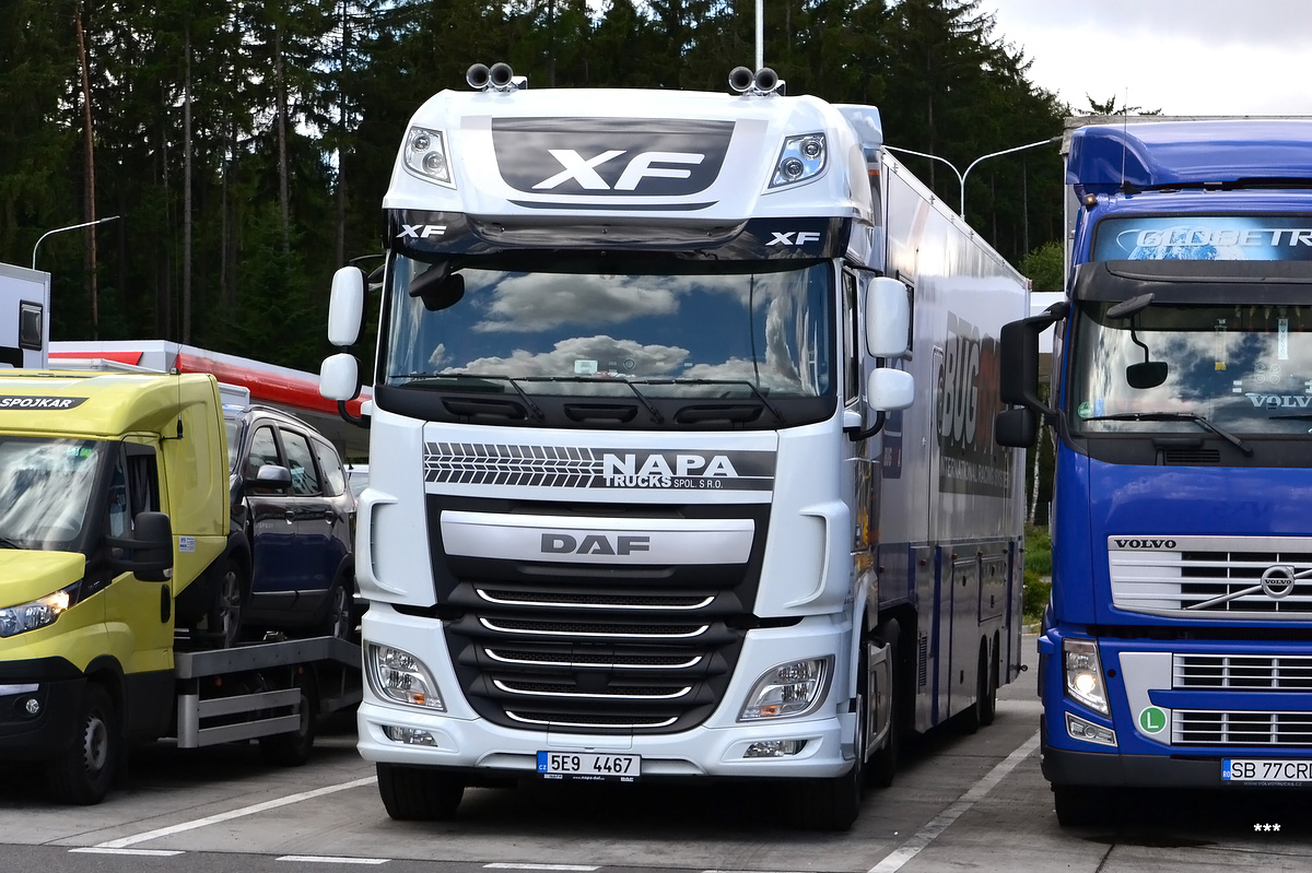 Чехия, № 5E9 4467 — DAF XF Euro6 FT