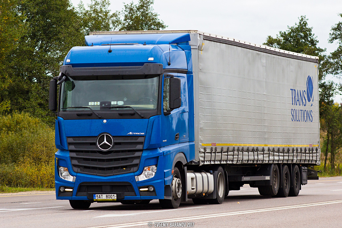 Чехия, № 5AT 8001 — Mercedes-Benz Actros ('2011) 1845